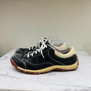 Simple Black Suede Sneakers Women’s Size 8.5